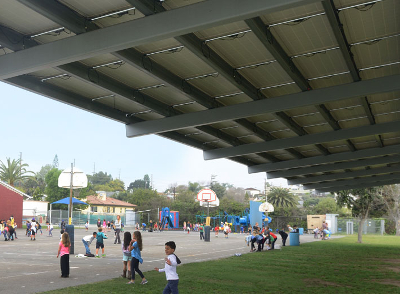 PFMG Solar's project in the Redondo Beach Unified School District in California
